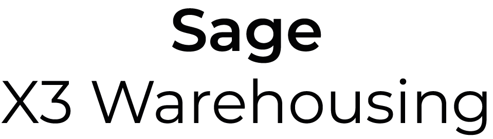 Logo Sage X3 Warehousing